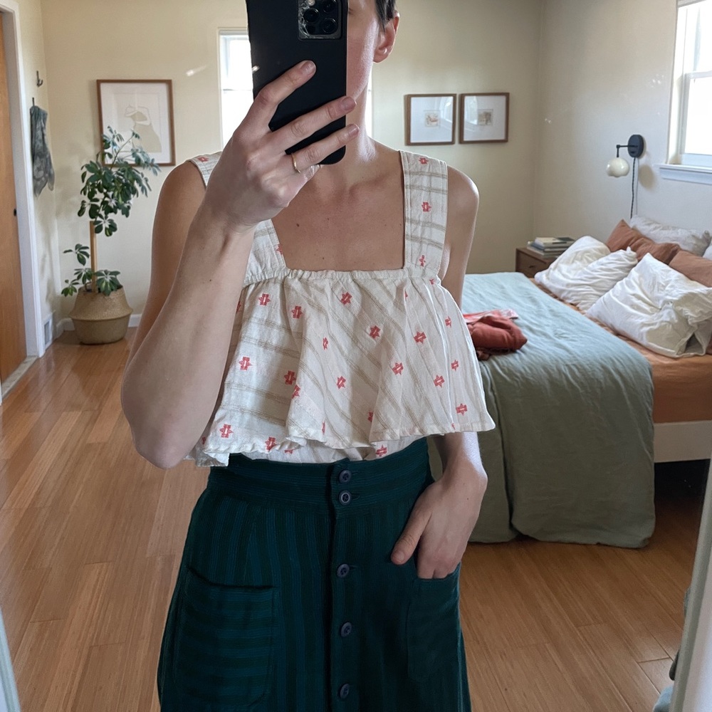 SOLD Frances top in tulip